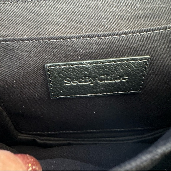 Authentic See By Chloe Hana Leather Crossbody Bag - Picture 14 of 15